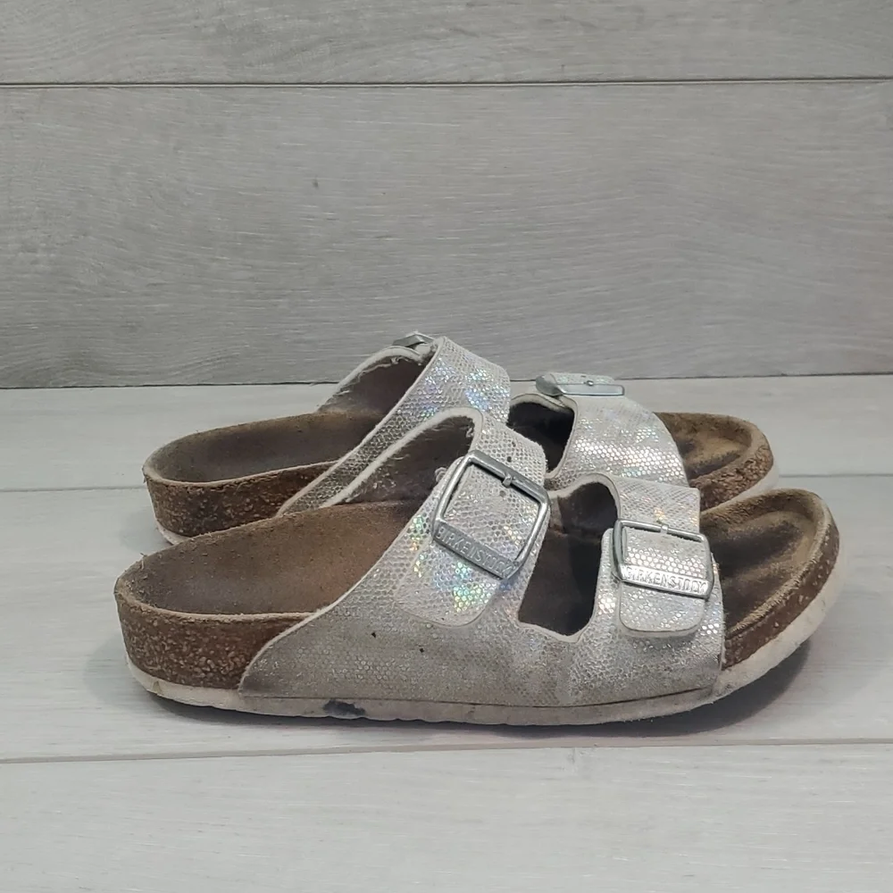 Birkenstock Kids Arizona Loafer Slip on Shoes sz  32/1-1.5